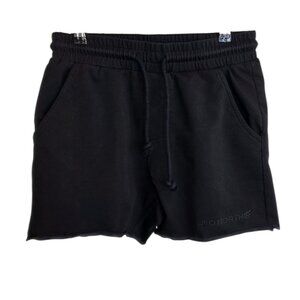Jed North Sweat Shorts, Pull On, Tie Waist, Black, Lounge, Athletic, Sz M